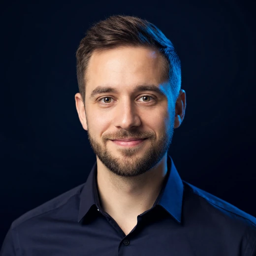 Il volto di Fidera, assistente di intelligenza artificiale